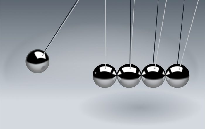 Building strong leadership teams - Newtons cradle